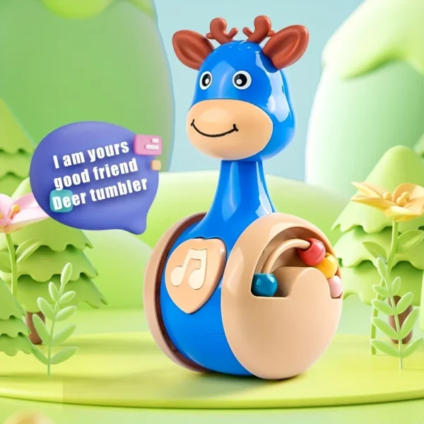 Roly Poly Baby Toys 6 to 12 Months, Tumbler Wobbler Toys for Infant Boy Girl - Perfect for Learning to Climb & Early Education! - Image 5