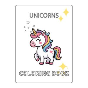 free unicorn's coloring book