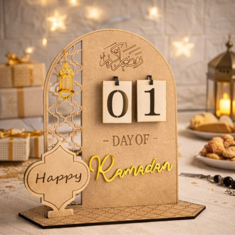 ramadan wooden countdown calendar – “day of ramadan” table decor, islamic ramadan decoration for kids & family ramadan wooden countdown calendar – “day of ramadan” table decor, islamic ramadan decoration for kids & family
